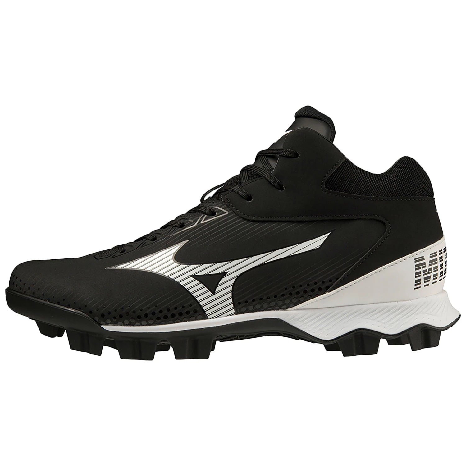Mizuno Wave LightRevo TPU Men's Molded Mid Baseball Cleats 2 Mizuno Wave LightRevo TPU Men's Molded Mid Baseball Cleats - Image 2