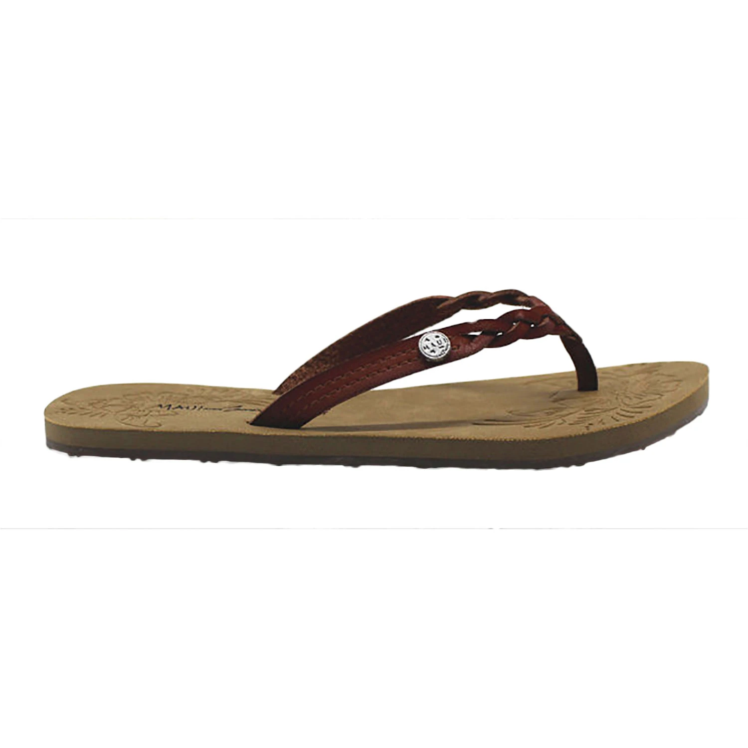 Maui & Sons Kaley Women's Flip Flop Sandals 2 Maui & Sons Kaley Women's Flip Flop Sandals - Image 2